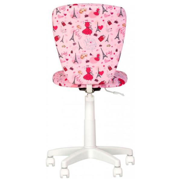 Офисное кресло Nowy Styl Polly GTS Ткань/ Белый Розовый photo 3