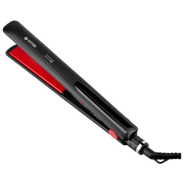 Placă de îndreptat părul Vitek VT-8282 44 W/ Red Black photo 2