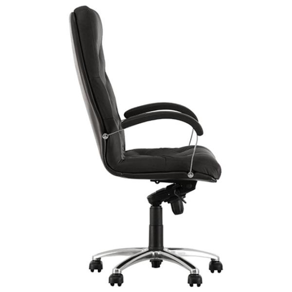 Fotoliu de birou Nowy Styl Cuba Steel LE-A Piele artificială/ Black photo 3 Fotoliu de birou Nowy Styl Cuba Steel LE-A Piele artificială/ Black photo 3