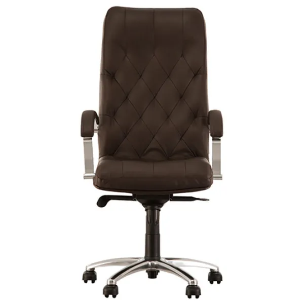 Fotoliu de birou Nowy Styl Cuba Steel LE-K Piele artificială/ Brown photo 2 Fotoliu de birou Nowy Styl Cuba Steel LE-K Piele artificială/ Brown photo 2