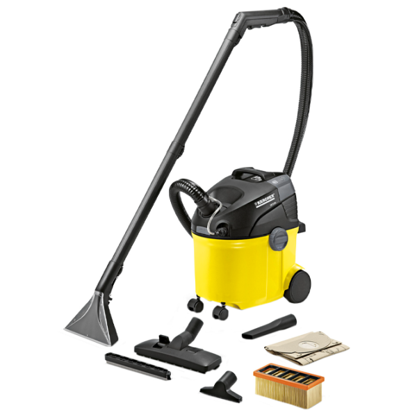 Aspirator cu spălare KARCHER SE5 1400 W / Black Yellow photo 2