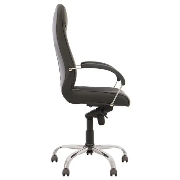 Fotoliu de birou Nowy Styl Boston Steel Piele artificială/ Black photo 3 Fotoliu de birou Nowy Styl Boston Steel Piele artificială/ Black photo 3