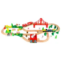 Constructor Edwone E18A12 Șine de tren/ Multicolor photo 2
