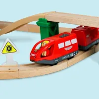 Constructor Edwone E18A12 Șine de tren/ Multicolor photo 4