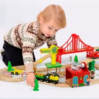 Constructor Edwone E18A12 Șine de tren/ Multicolor photo 6