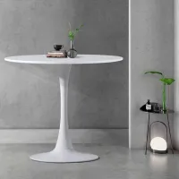 Masă de bucătărie DecoPrim Astoria PAL/ White photo 5