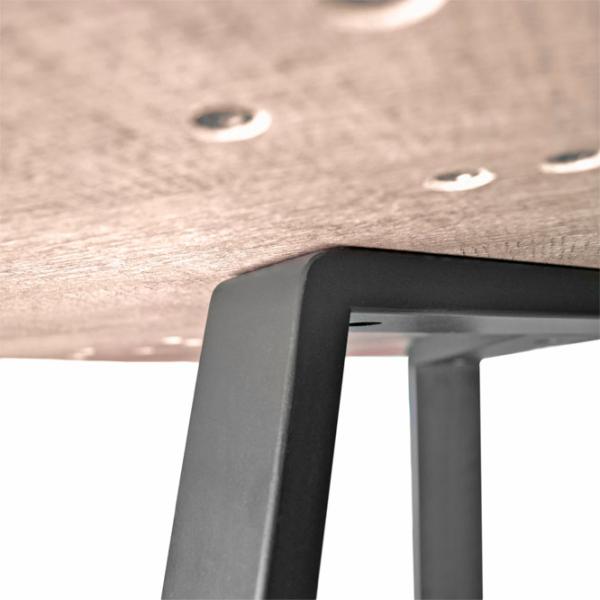 Masă de bucătărie DecoPrim Calipso PAL/ Brown photo 5