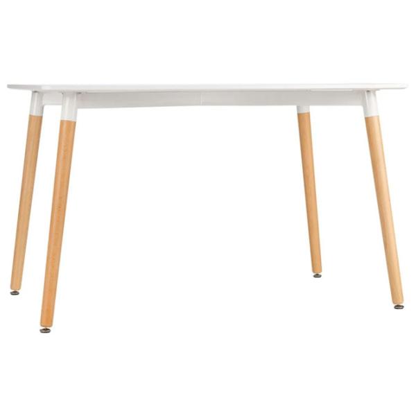 Masă de bucătărie DecoPrim DT-01 MDF/ White photo 2