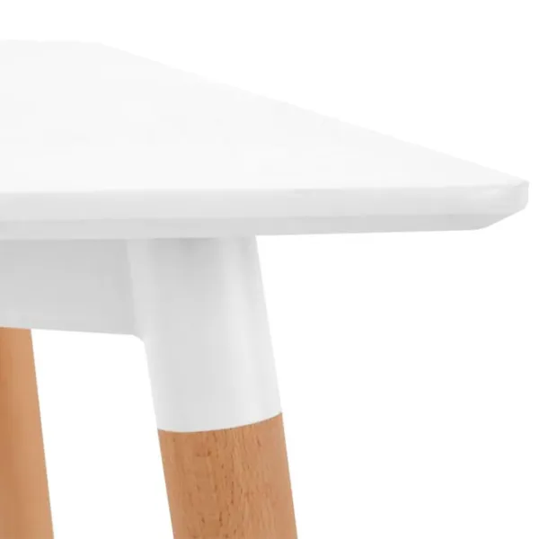 Masă de bucătărie DecoPrim DT-01 MDF/ White photo 4