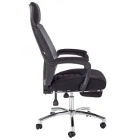 Fotoliu de birou Halmar FREEMAN Stofă/ Black Gray photo 3
