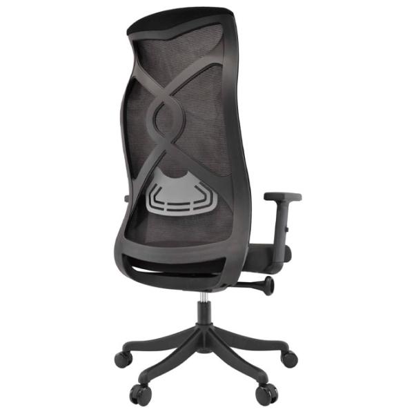 Fotoliu de birou DecoPrim Forest Pânză, plasă acrilică/ Black photo 3