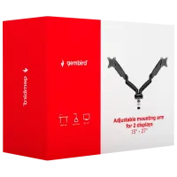 Suport pentru monitor Gembird MA-DA2-01 VESA 100 x 100 mm/ Black photo 2