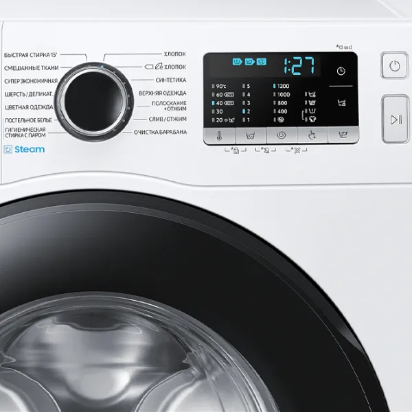 Стиральная машина Samsung WW80AAS22AE/LD 8 кг / 1200 об/мин / Белый photo 6