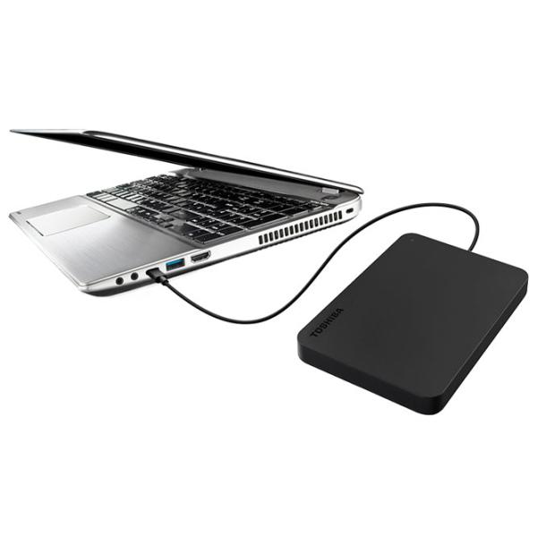 Внешний накопитель HDD Toshiba Canvio Basics 4 ТБ HDTB440EKCCA/ Черный photo 5