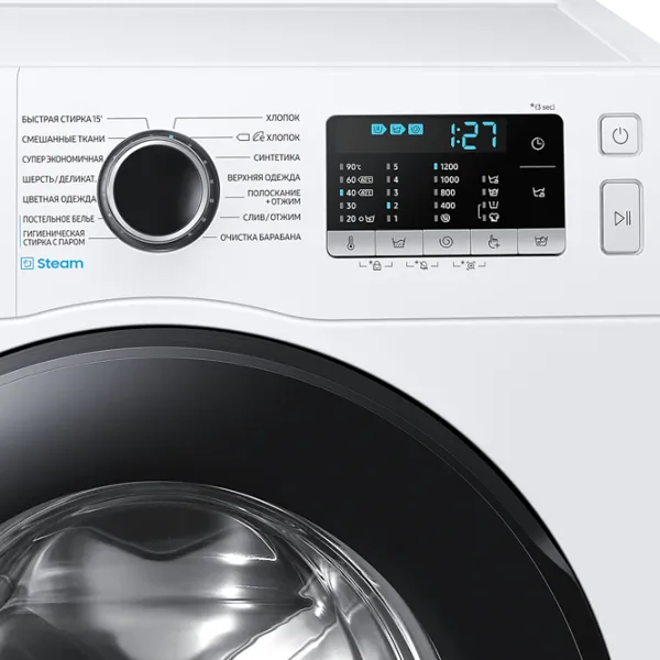 Стиральная машина Samsung WW70AAS22AE/LD 7 кг / 1200 об/мин / Белый photo 6