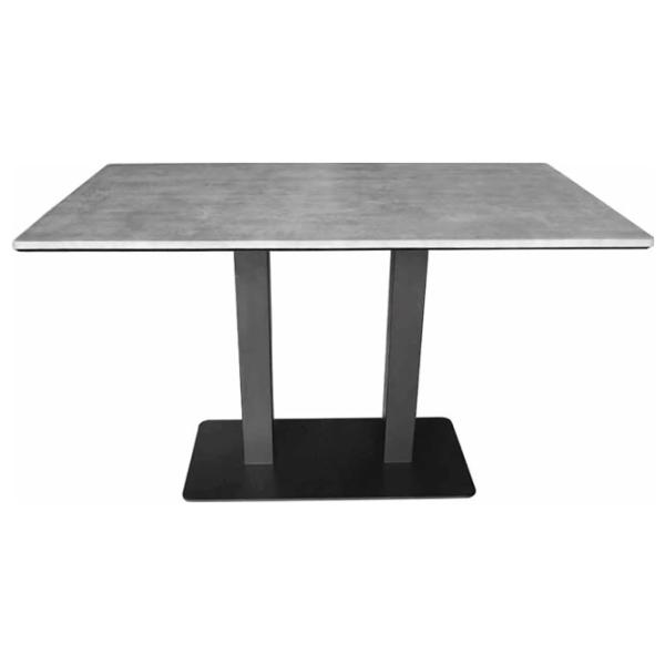 Masă de bucătărie DecoPrim Horeca Double Werzalit/ Gray photo 2