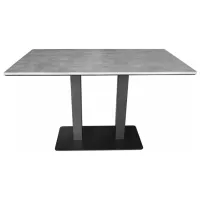 Masă de bucătărie DecoPrim Horeca Double Werzalit/ Gray photo 2