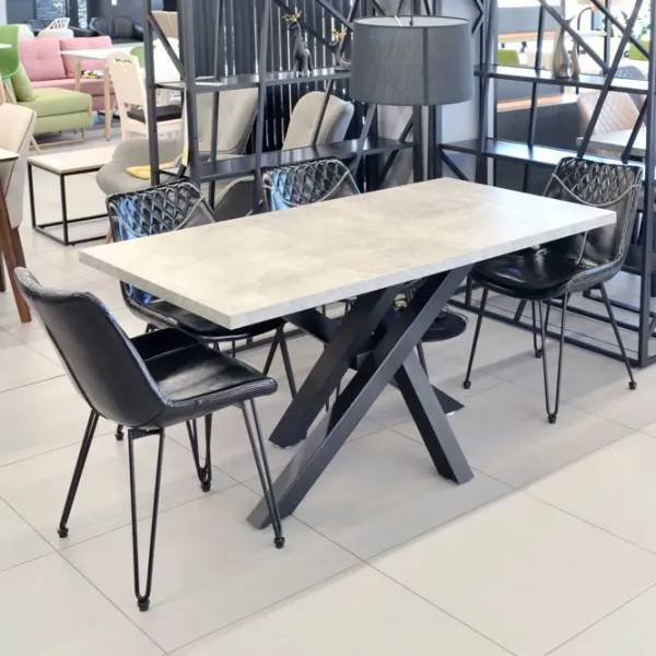 Masă de bucătărie DecoPrim MB-21 PAL/ Gray photo 3