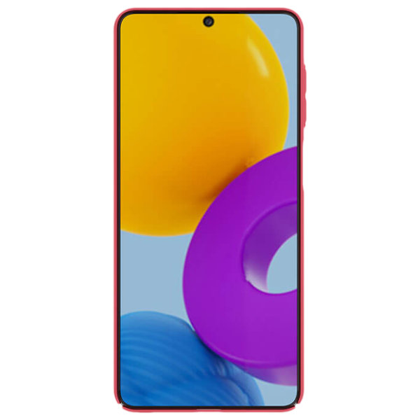 Чехол для смартфона Samsung Galaxy M52 Nillkin/ Back/ PC/ Bright Красный photo 2 Чехол для смартфона Samsung Galaxy M52 Nillkin/ Back/ PC/ Bright Красный photo 2