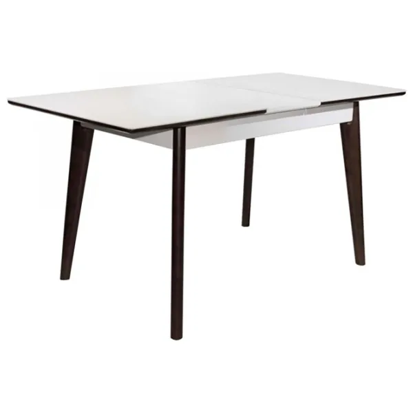 Masă de bucătărie extensibilă DecoPrim MG-A05 MDF/ White photo 2