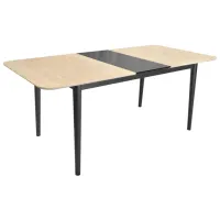 Masă de bucătărie extensibilă DecoPrim Tyler MDF/ Beige photo 2