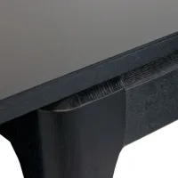 Masă de bucătărie DecoPrim RL-67 MDF/ Black photo 3