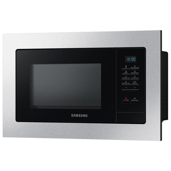 Микроволновая печь Samsung MS20A7013AT/ BW Встраиваемый/ 850 Вт/ Серебристый photo 2