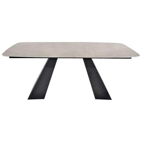 Masă de bucătărie DecoPrim Miranda HPL/ Gray photo 2 Masă de bucătărie DecoPrim Miranda HPL/ Gray photo 2