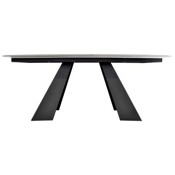 Masă de bucătărie DecoPrim Miranda HPL/ Gray photo 3 Masă de bucătărie DecoPrim Miranda HPL/ Gray photo 3