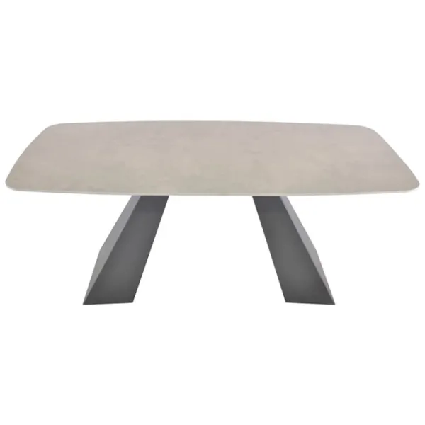 Masă de bucătărie DecoPrim Miranda HPL/ Gray photo 4 Masă de bucătărie DecoPrim Miranda HPL/ Gray photo 4