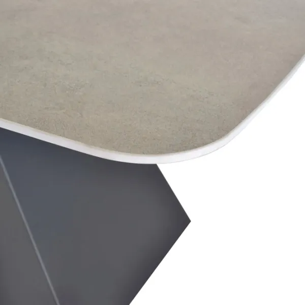 Masă de bucătărie DecoPrim Miranda HPL/ Gray photo 5 Masă de bucătărie DecoPrim Miranda HPL/ Gray photo 5