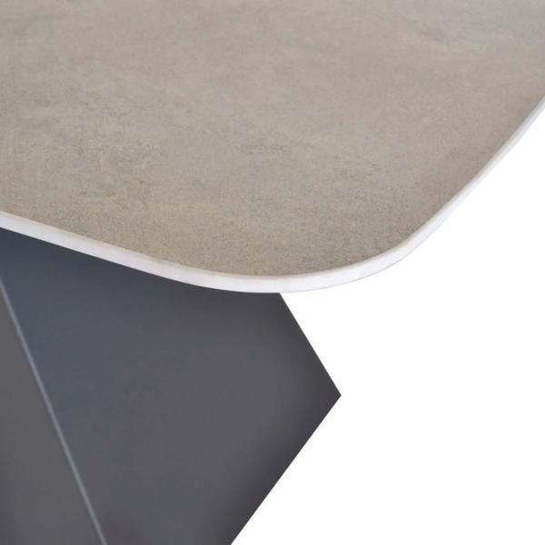 Masă de bucătărie DecoPrim Miranda HPL/ Gray photo 5 Masă de bucătărie DecoPrim Miranda HPL/ Gray photo 5