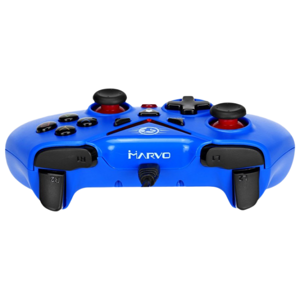 Gamepad Marvo GT018 Cu fir/ 12 buttons/ Blue photo 3