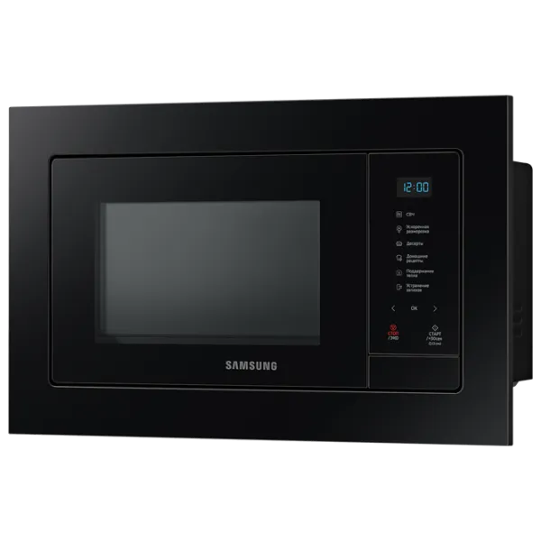 Cuptor cu microunde Samsung MS23A7118AK/ BW Încorporabil/ 800 W/ Black photo 2
