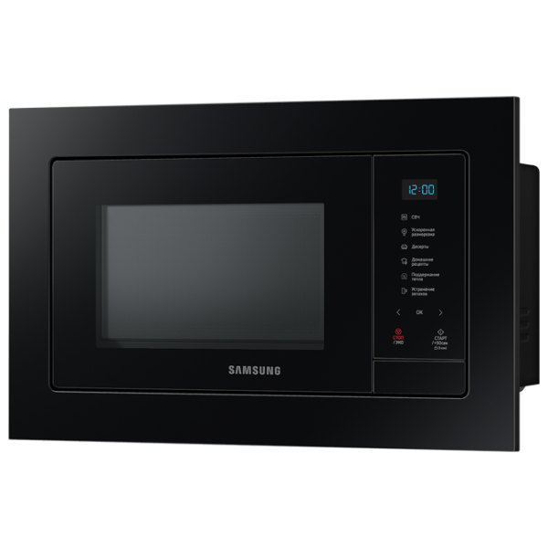 Cuptor cu microunde Samsung MS23A7118AK/ BW Încorporabil/ 800 W/ Black photo 2