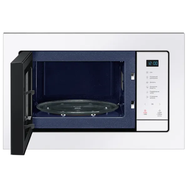 Cuptor cu microunde Samsung MS23A7118AW/ BW Încorporabil/ 800 W/ White photo 3