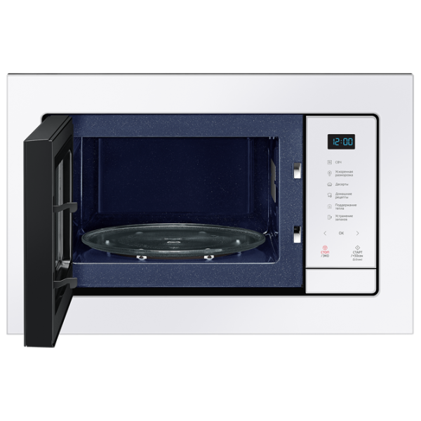 Cuptor cu microunde Samsung MS23A7118AW/ BW Încorporabil/ 800 W/ White photo 3