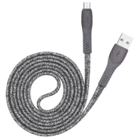 Cablu pentru telefon PS6100 RivaCase USB Type-A + microUSB 1.2 m/ Gray photo 3