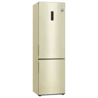 Frigider LG GA-B509CETL cu congelator jos 384 l / 203 cm / Beige photo 2