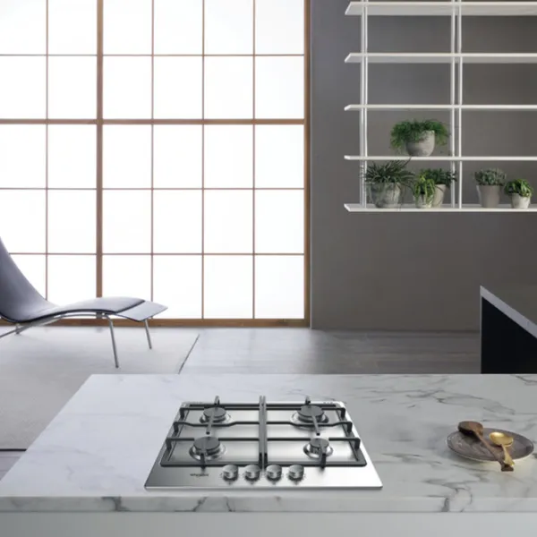 Газовая варочная панель Whirlpool TKRL 660 IX Нержавеющая сталь photo 2