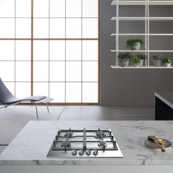 Газовая варочная панель Whirlpool TKRL 660 IX Нержавеющая сталь photo 2