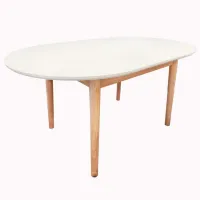 Masă de bucătărie extensibilă DecoPrim TB-07 PAL/ Beige photo 3