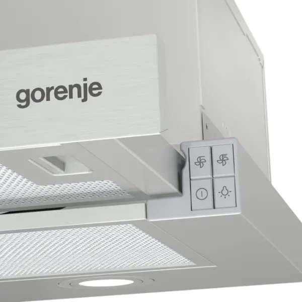 Вытяжка Gorenje TH 62E4 X Телескопическая/ Нержавеющая сталь/ Серый photo 4