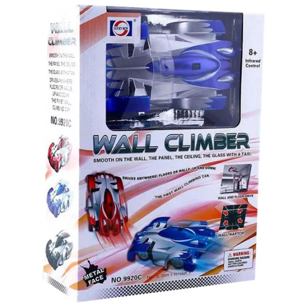 Mașină Lucky Boy Wall Climber 9920 7 km/ h/ 2.4 GHz/ Blue photo 3