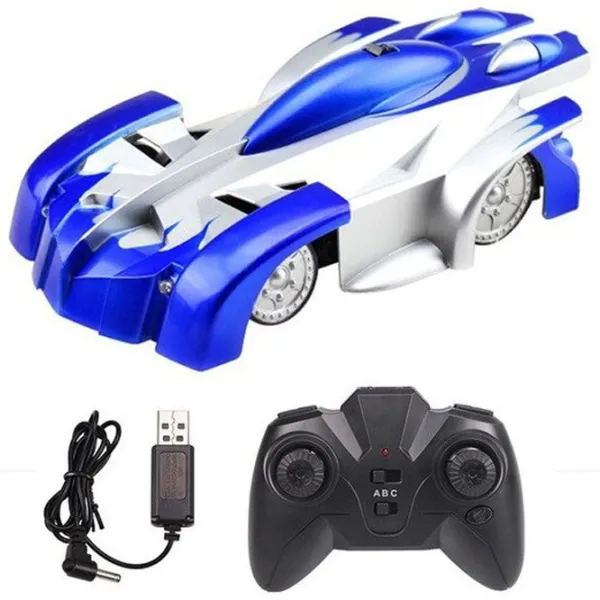 Mașină Lucky Boy Wall Climber 9920 7 km/ h/ 2.4 GHz/ Blue photo 4