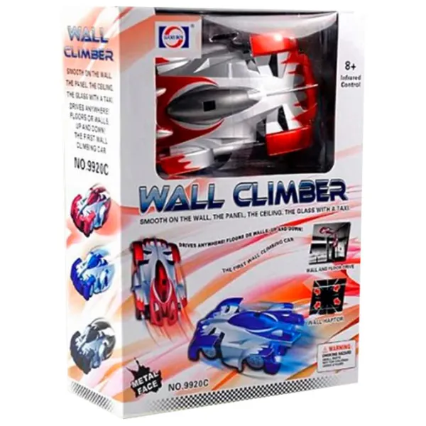 Mașină Lucky Boy Wall Climber 9920 7 km/ h/ 2.4 GHz/ Red photo 3