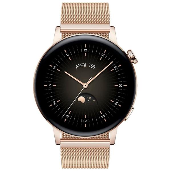 Ceas inteligent Huawei Watch GT 3 1.32"/ Milo-B19T/ Light Gold photo 2