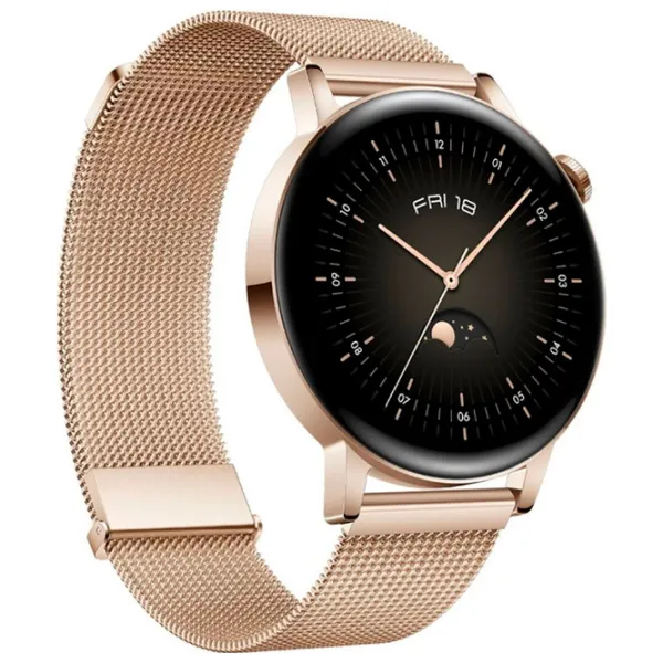 Ceas inteligent Huawei Watch GT 3 1.32"/ Milo-B19T/ Light Gold photo 3