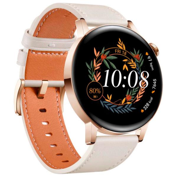 Ceas inteligent Huawei Watch GT 3 1.32"/ Milo-B19V/ Light Gold photo 3