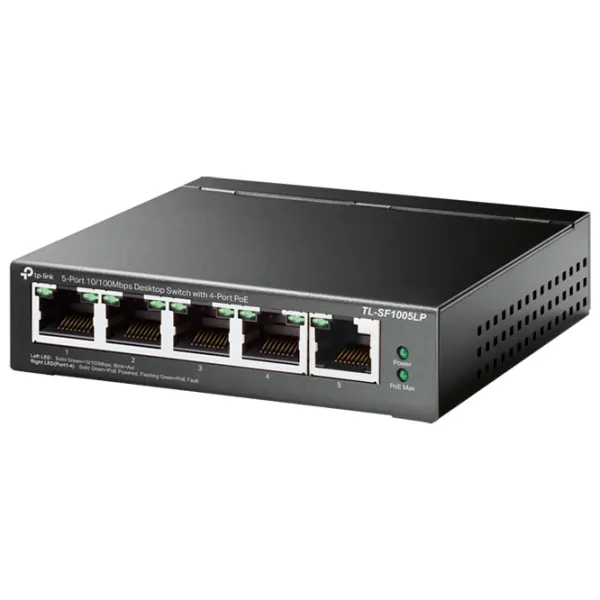 Switch TP-Link TL-SF1005LP Черный photo 2